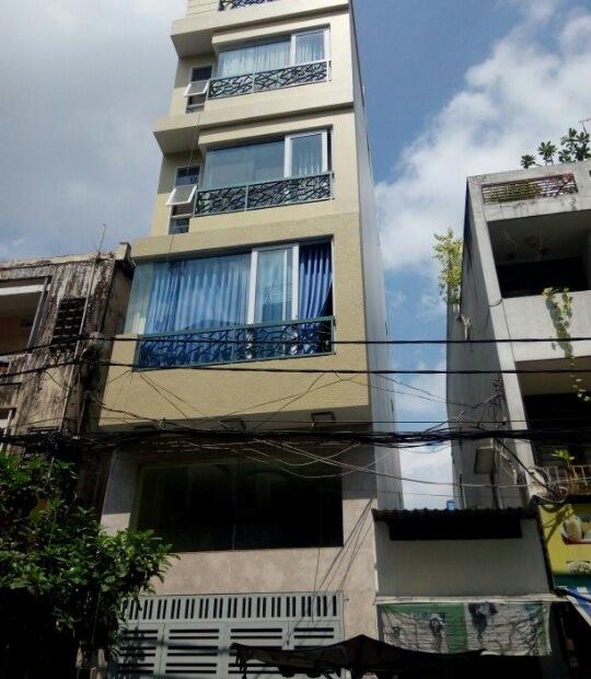 bán nhà kinh doanh mặt tiền ngay ngã tư vĩnh viễn và ngô quyền dt 4,3x20 nhà 1 hầm 5 lầu giá 27,2 tỷ 