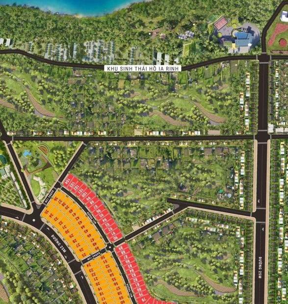 Đất biệt thự phía nam TP Pleiku , diện tích lớn SHR 