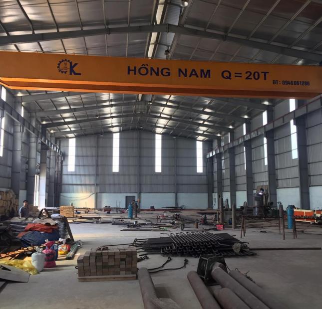 Cho thuê kho xưởng DT 2400m2 KCN Thạch Thất Quốc Oai, Hà Nội