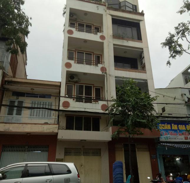  Chính chủ cần bán gấp tòa building góc 3 mặt tiền Trần Hưng Đạo, Q. 5, 10x26m, hầm 9 tầng, 130 tỷ