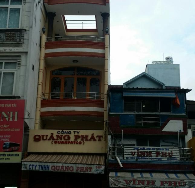 Nhà HXH Sư Vạn Hạnh, P12, Q10, hẻm 6m gần Vạn Hạnh mall, DT: 4x14m, 3 lầu. 