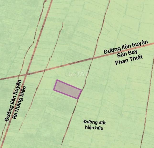 Cần bán lô đất  xã Hồng Thái mặt tiền đường quy hoạch liên xã xuống biển Bàu Trắng, SHR, bao sang