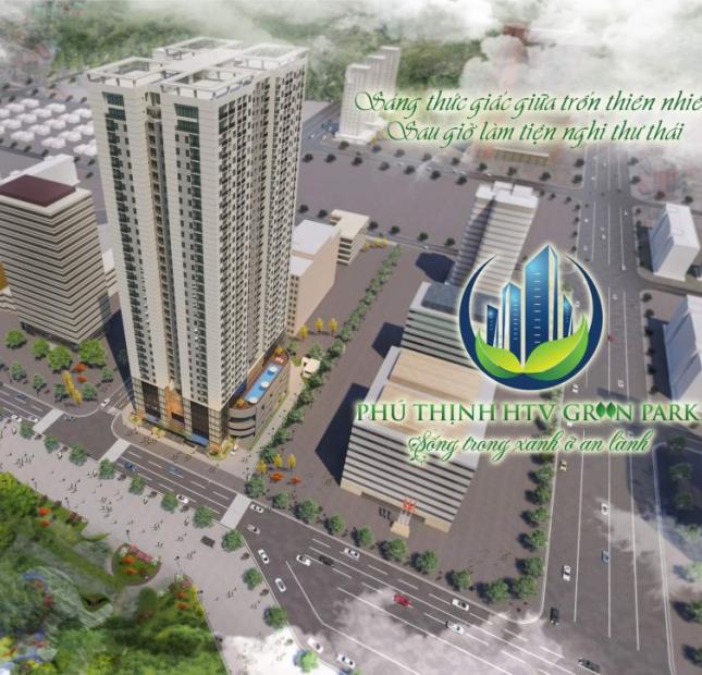 Bán CHCC  3 ngủ DT 108.8m giá 2.2 tỷ  dự án  Phú Thịnh Green Park Hà Đông
