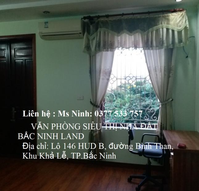 Gia đình cần cho thuê nhà có 3PN khép kín tại trung tâm TP.Bắc Ninh
