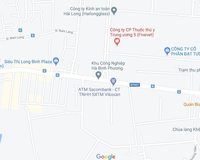 Cần chuyển nhượng 10.733 m2 mặt tỉnh lộ 427, xã Hà Hồi, huyện Thường Tín, Hà Nội.