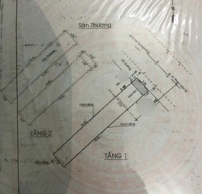 Bán nhà mặt tiền phan văn trị f14 Q. bình thạnh trệt 1 lầu ST DTCN ;62m2 giá 9.9 ti