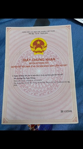 CHÍNH CHỦ CẦN BÁN ĐẤT Xã An Nhơn Tây- Củ Chi- Tp. Hồ Chí Minh