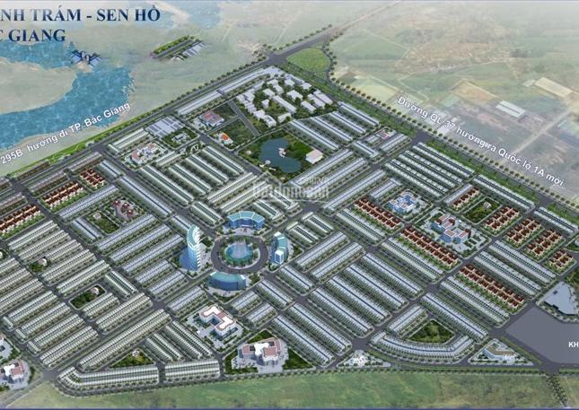 Bán dự án Sen Hồ - Đình Trám - Việt Yên, Bắc Giang CL 18,68,90,23