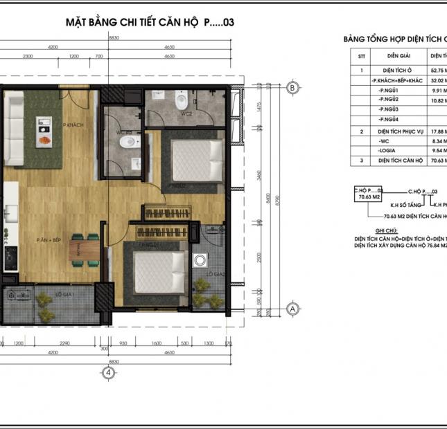 Bán căn hộ CT5-CT6 Lê Đức Thọ - Mỹ Đình diện tích 78m2  giá 2.370 Tỷ có nội thất dọn vào ở ngay nhà mới 100%