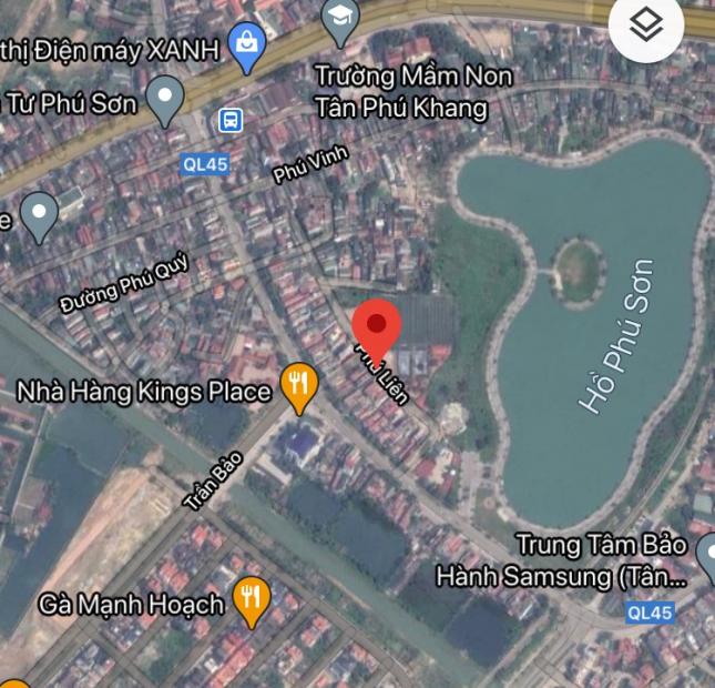 Bán lô đất vị trí đẹp đối diện sân bóng Hồ Đồng Chiệc, Phường Phú Sơn giá bán nhanh