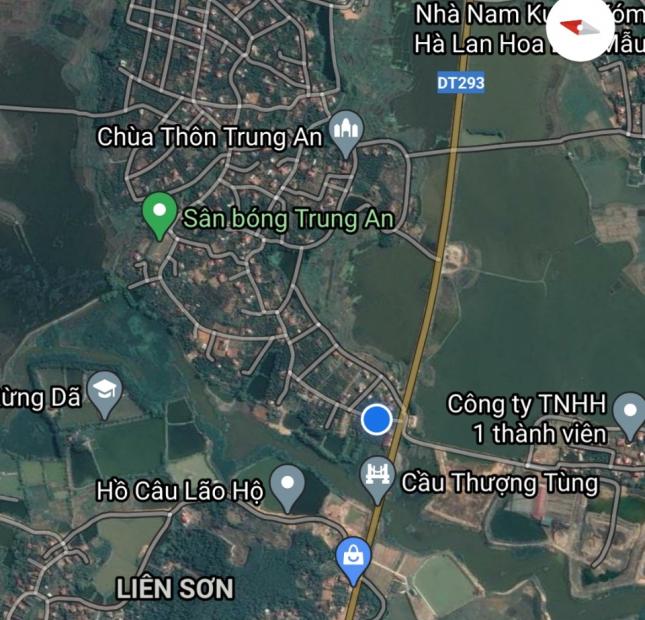 Chính chủ bán đất 289.3m2 tại Thôn Trung An, Xã Lan Mẫu, Lục Nam, Bắc Giang Khu vực: Ngay sát khu công nghiệp và đô thị dịch vụ Lan Sơn. 