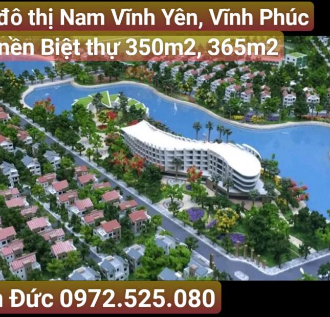 Bán nhà biệt thự, liền kề tại Dự án Khu đô thị mới Nam Vĩnh Yên, Vĩnh Yên, Vĩnh Phúc diện tích 350m2 giá 6.475 Tỷ