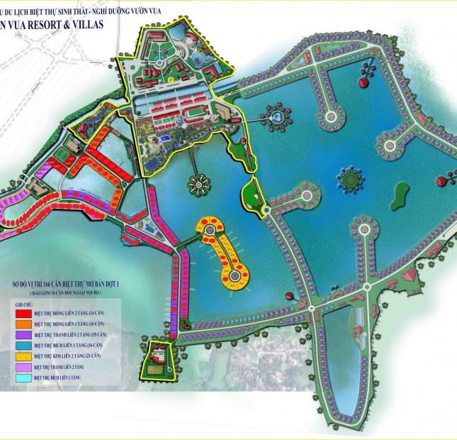 Cơ hội sở hữu biệt thự cuối cùng ở Vườn Vua Resort giá 3,8 tỷ.Lh 0917534688