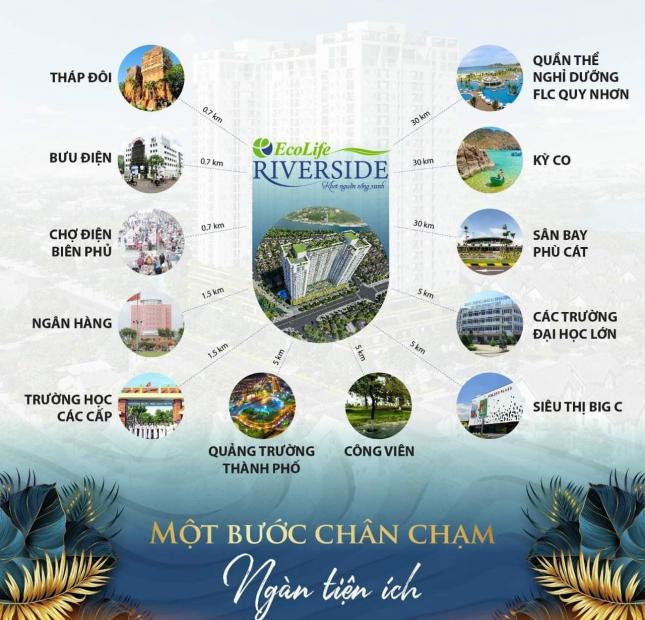 Bán căn hộ Ecolife Riverside View sông Hà Thanh giá từ 1 tỷ giá tốt nhất Quy Nhơn 