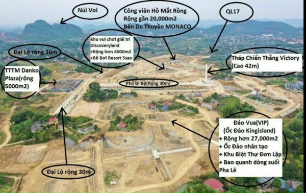 Ban 2 lô liền kề tại Dự án Khu đô thị Danko City, Thái Nguyên đầu tư lợi nhuận