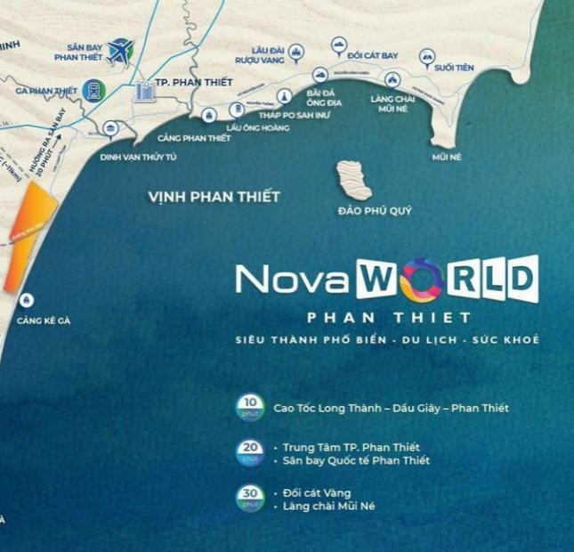 Sở hữu nhà phố biệt thự biển Novaworld Phan Thiết chỉ 1.5 tỷ - Cam kết mua lại LN 13%/năm