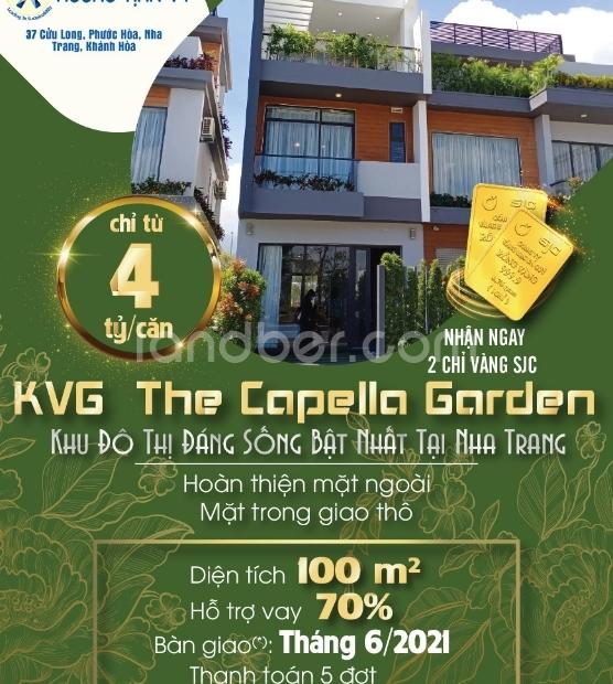 Bán nhà tuyệt đẹp trong khu đô thị Bậc Nhất Nha Trang, bàn giao tháng 6/2021