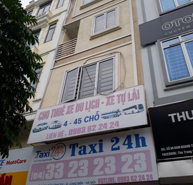 Cho thuê nhà 5,5 tầng mặt phố số 90 Đàm Quang Trung, Long Biên, 0942217966