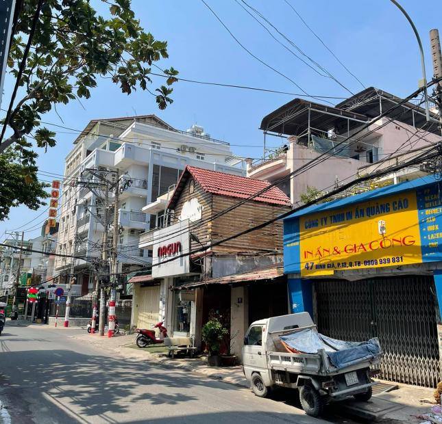 Mặt tiền Bình Giã, P13 Tân Bình, 90m2, 4.5x20, đắc địa, vuông vức, hiếm, giá 15.9 tỷ TL 