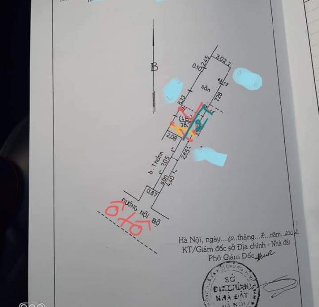 Bán đất Lương Định Của 39m2, ô tô đỗ cổng, giá 2.6 tỷ 