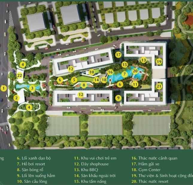 Bán căn hộ chung cư tại Dự án Anderson Park Bình Dương, Thuận An, Bình Dương diện tích 35m2 giá 1100000đ