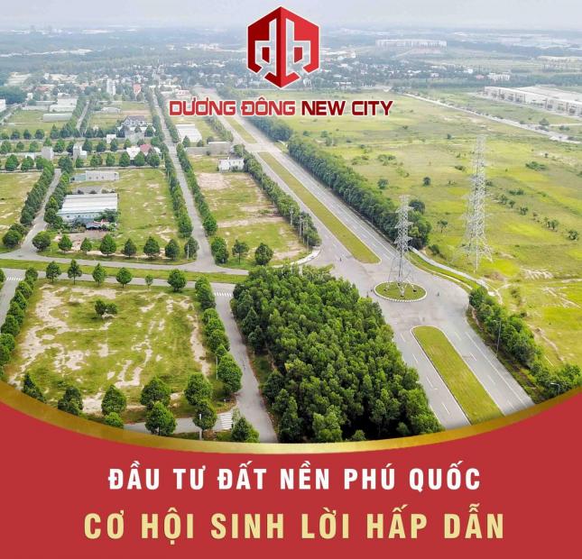 Bán đất phân lô dự án Dương Đông New City 