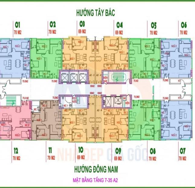 Bán căn hộ chung cư tại Dự án THT New City, diện tích 65m2  giá 14.7 Triệu/m² Tháng 9 bàn giao nhà