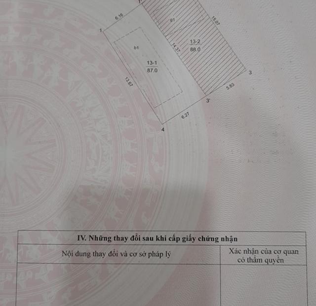 Bán đất Âu Cơ - xây căn hộ mini cho tây thuê đỉnh - 87m2, MT: 6.2m, giá 11 tỷ