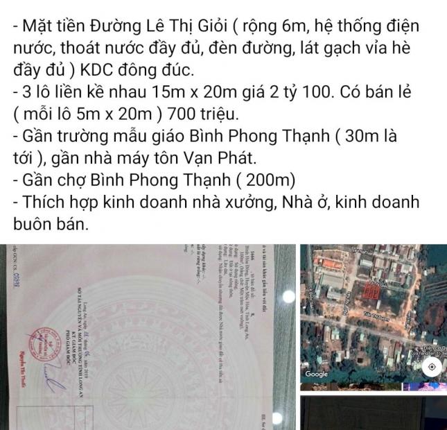  Bán đất tại Xã Bình Hòa Đông, huyện Mộc Hóa, Tỉnh Long An.  Thông tin mô tả: