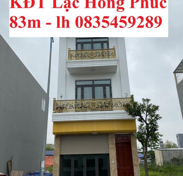 Bán căn nhà 3 tầng khu Lạc Hồng Phúc, Mỹ Hào,  diện tích 82.5m, Giá tốt: lh 0835459289 