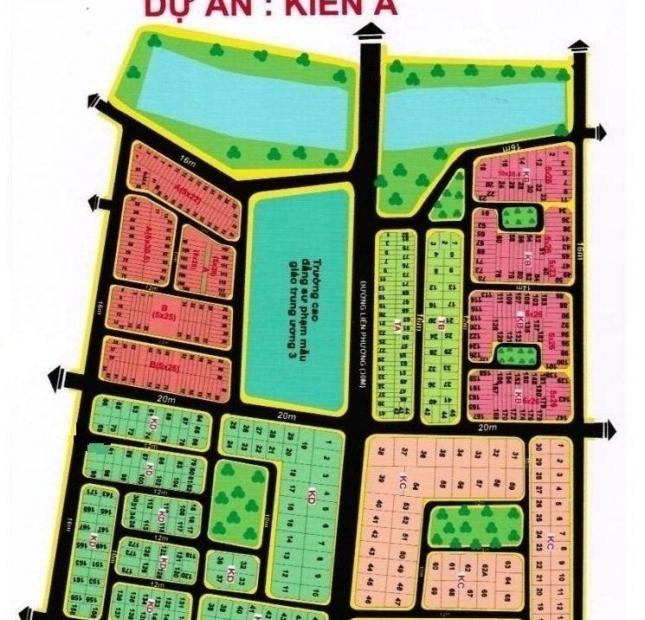 Cần bán lô đất 10x20m khu dân cư Kiến Á Quận 9, mặt tiền đường 12m thông, giá 62tr/m2