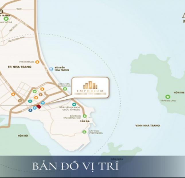 Căn hộ cao cấp nằm ngay trung tâm thành phố Nha Trang giá chỉ 1y5