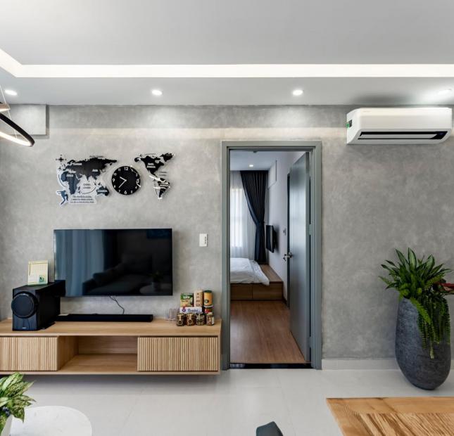 Cần bán căn hộ Conic Riverside Q8, 66m2 2PN 2WC nội thất cao cấp, full bộ, giá chỉ 2,7 tỷ.