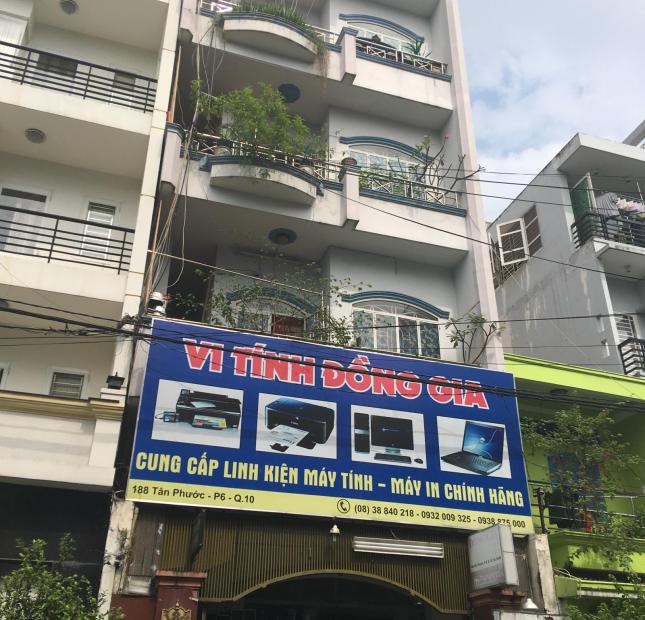bán nhà mt xóm đất quận 11 sát minh phụng dt 6,5x14m nhà 4 lầu giá 19,2 tỷ