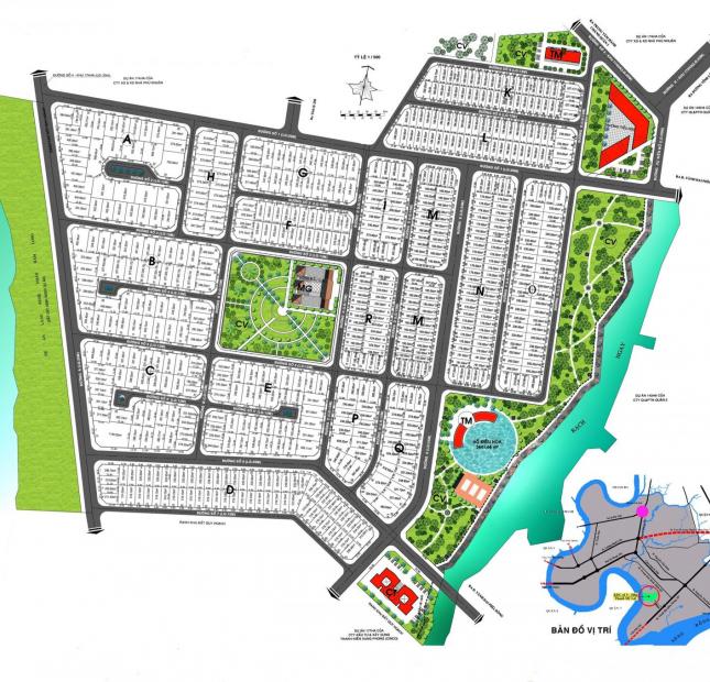 Bán đất nền biệt thự khu dân cư Thủ Thiêm Villa quận 2