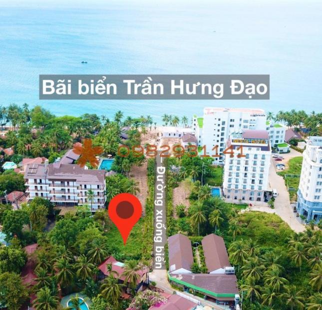 Bán đất Trần Hưng Đạo  phía biển xây khách sạn tại Phú Quốc