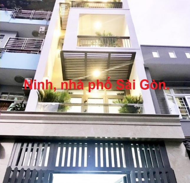 Nhà MT Lê Lai, P12, Tân Bình, 46m2, 3 tầng, KD tốt. Ninh nhà phố.