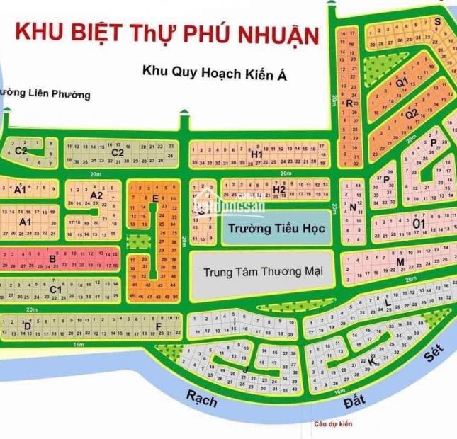 Chính chủ cần bán nhanh đất biệt thự ở khu dân cư Phú Nhuận, Quận 9, TP. Thủ Đức