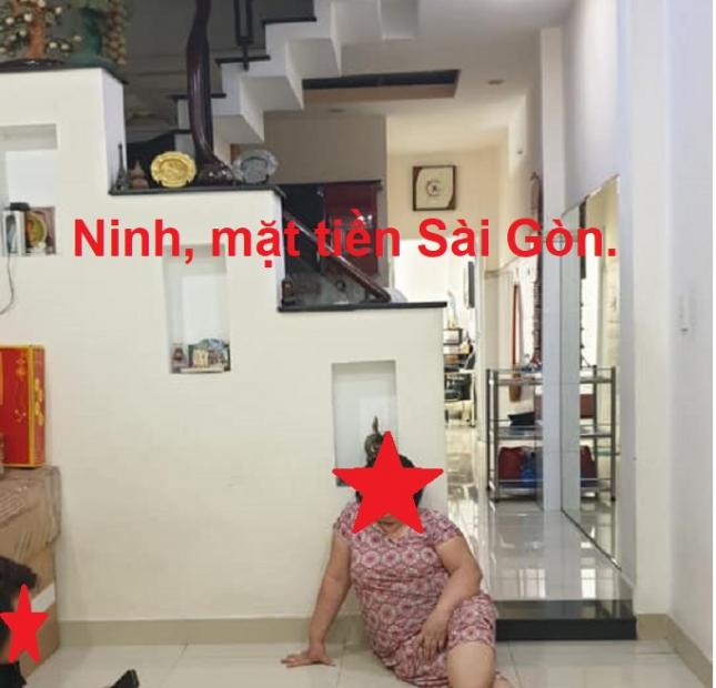 Nhà MT KD Lưu Nhân Chú, P5, Tân Bình, 55m2, 2 tầng, giá HXH. Ninh mặt tiền.