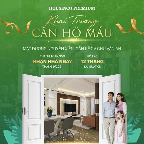 Hot Hot Hot - Chỉ Còn Duy Nhất 50 Căn Hộ Housinco 288 Nguyễn Xiển - Mr Tùng 0377633677