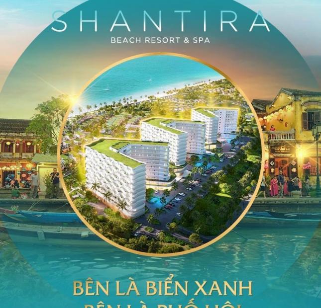 Căn hộ resort mặt biển An Bàng Shantira Hội An giá 1,7 tỷ / căn full nội thất