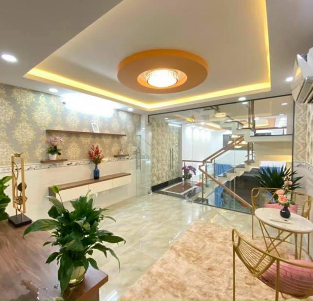 Bán nhà HXH Quang Trung Gò Vấp, 81m2, 4 lầu, tặng nội thất hơn 1 tỷ giá 6.5 tỷ.  