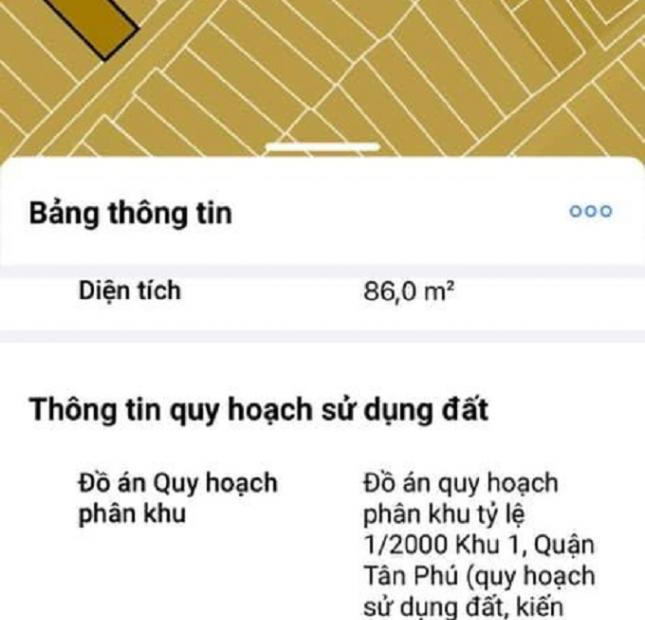 Nhà hẻm 6m Tậy Thạnh, Tây Thạnh, Tân Phú, 87m2, 2 tầng, Ninh nhà phố.