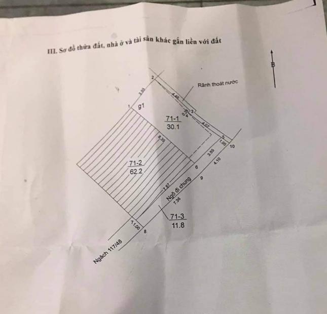 CẦN BÁN GẤP NHÀ 30M PHỐ THÁI HÀ. NGÕ TRƯỚC NHÀ RỘNG 2M. GIÁ 4.7 TỶ 