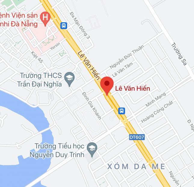 Bán đất đường Lê Văn Hiến, Phường Khuê Mỹ, Quận Ngũ Hành Sơn, DT: 125 m2. Giá: 11,3 tỷ