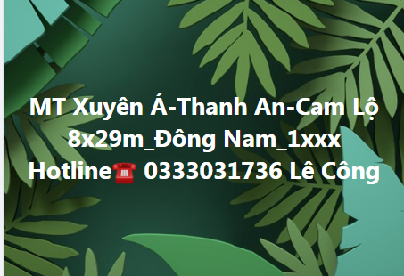 💎 💎Đất Nền Ven TP Đông Hà-Vị Trí Tiềm Năng-MT Xuyên Á-Cam Lộ-giá 1xxx💎 💎