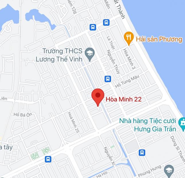 Bán đất đường Hoà Minh 22, Phường Hòa Minh, Quận Liên Chiểu. DT: 81 m2, giá: 3,4 tỷ