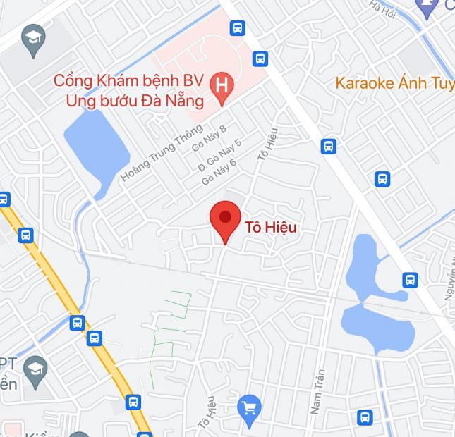 Bán đất đường Tô Hiệu, Phường Hòa Minh, Quận Liên Chiểu. DT: 60,7 m2, giá: 1,95 tỷ