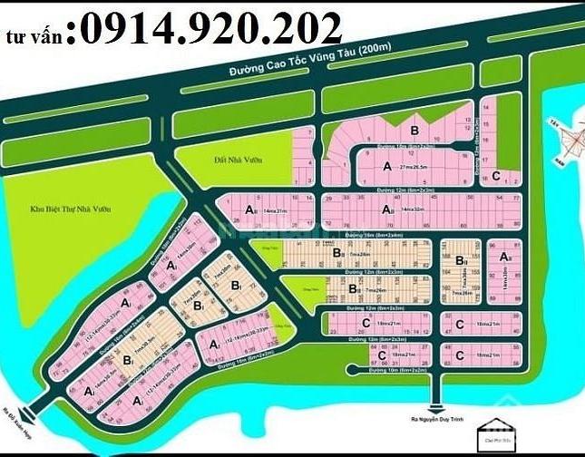 Cần bán lô biệt thự đại học bách khoa, p.phú hữu, TP Thủ Đức, dt 447m2, giá 39 tr/m2