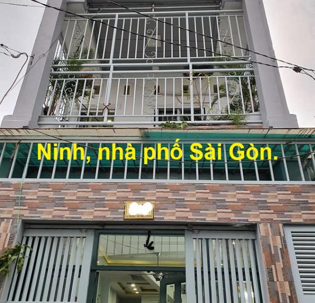 Nhà HXH Lũy Bán Bích, Hòa Thạnh, Tân Phú, 80m2, 2 tầng, 4PN. Ninh nhà phố.